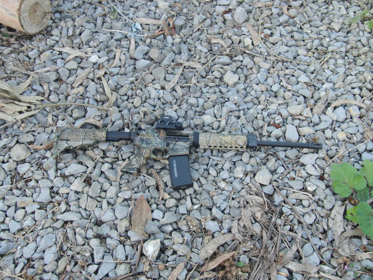SW MP-15 300 BLK Camuflaje Grava